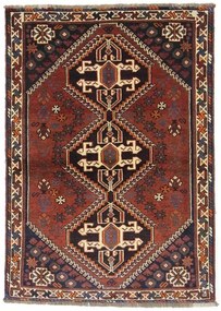 Gashghai Tappeto 160 x 110 Rosso (Iran) Annodato A Mano