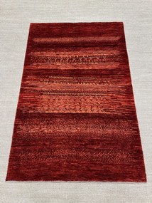 Loribaft Tappeto persiano 120 x 180 Rosso (Iran) Annodato A Mano
