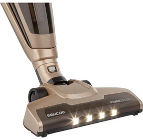 Sencor - Aspirapolvere a scopa senza fili 2 in 1 100W/2000 mAh beige