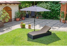 Ombrellone nero senza base , ø 300 cm Sun - Bonami Essentials