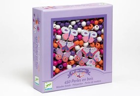 Perline in legno - farfalle