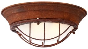 Brilliant - Plafoniera TYPHOON 2xE27/30W/230V rosso-marrone