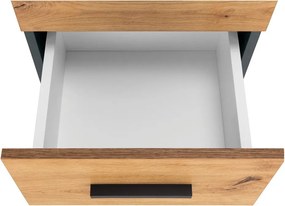 Mobile per bagno alto effetto rovere 130x35 cm Malika - Støraa