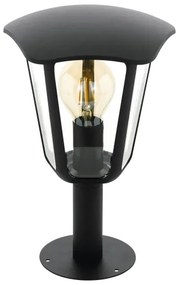 Eglo 98122 - Lampada da esterno MONREALE 1xE27/60W/230V IP44 altezza 335 nero
