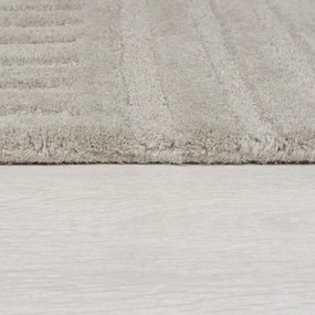 Tappeto in lana grigio 120x170 cm Zen Garden - Flair Rugs