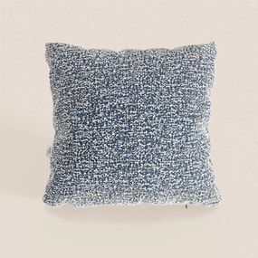 Magnolia cuscino disponibile in diversi colori realizzato in pregiato bouclé mélange morbido e strutturato T29.
