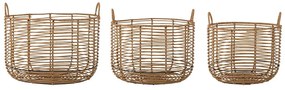 Bloomingville - Mekkel Basket 3 pcs. Nature Bloomingville