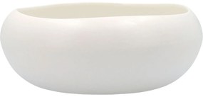 Ciotola Ariane Organic Ceramica Bianco (Ø 21 cm) (2 Unità)