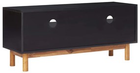 Mobile porta tv 100x35x45 cm in legno massello di acacia e mdf