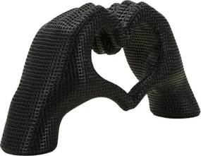 Scultura Lover Black Cm 25X7,5X13,5