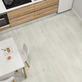 Pavimento laminato passaggio intenso ARTENS Santa Cruz XL bianco, 2.2 m²