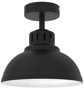Lampadario a plafone SVEN 1xE27/15W/230V nero