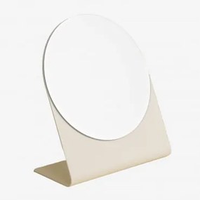Specchio da tavolo Xareny Gardenia Bianco - Sklum