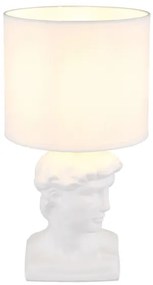 Globo 21732W - Lampada da tavolo HERMES 1xE14/40W/230V bianco