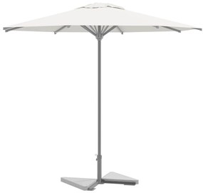 Piastre Per Parasole 2 Pz İn Granito Triangolare 14 Kg Grigio /