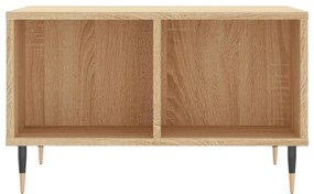 Tavolino Salotto Rovere Sonoma 60x50x36,5 cm Legno Multistrato