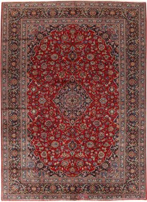Kashan Tappeto 390 x 280 (Iran) Annodato A Mano
