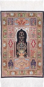 Hereke Tappeto orientale 70 x 50 (Tacchino) Annodato A Mano