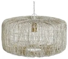 Lampadario DKD Home Decor Argentato Metallo 50 W 46 x 46 x 23 cm