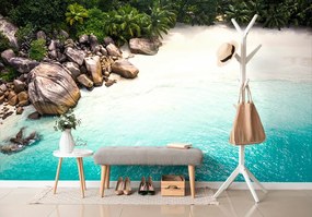 Carta da parati autoadesiva – Costa delle Seychelles