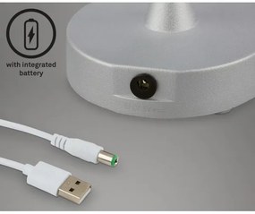 Briloner 7445-014 -LED Lampada da tavolo touch ricaricabile e dimmerabile LED/3W/5V IP44