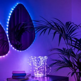 Twinkly TWD060STP-B - LED RGB Striscia dimmerabile DOTS 60xLED 3 m Wi-Fi USB