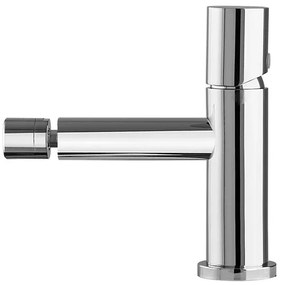 Miscelatore bidet cromo senza leva in acciaio inox Gemini