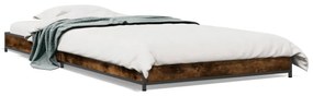 Giroletto Rovere Fumo 75x190 Cm İn Legno Multistrato E Metallo /