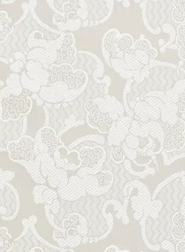 Florale Tapete Deauville von Isidore Leroy - Gris falaise