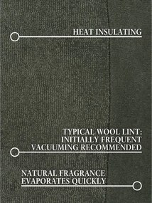 Tappeto verde scuro in misto lana tessuto a mano 125x200 cm Kari Organic – Villeroy&amp;Boch