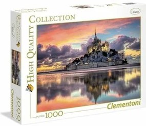 Puzzle Clementoni The magnificent Mont Saint-Michel 39367.1 98 x 33 cm 1000 Pezzi