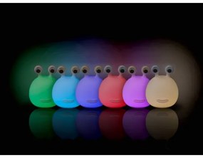 MegaLight - Lampada touch per bambini a LED RGB dimmerabile e ricaricabile MOMO MOON LED/5V