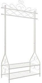 Appendiabiti da terra LINEA bianco
