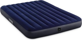 64759 - Materasso Gonfiabile Dura-Beam Classic Downy Matrimoniale, pvc, Blu, 152x203x25 cm - Intex