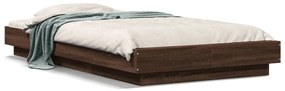 Giroletto Luci Led Rovere Marrone 75x190cm İn Legno Multistrato /