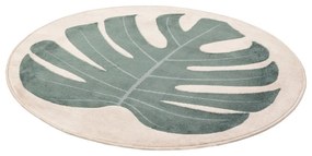 Tappeto per bambini verde e beige ø100 cm Deliciosa Malachite – FD