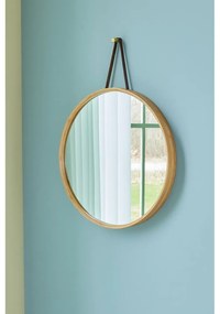 Specchio da parete con cornice in bambù ø 60 cm Mood - Hübsch