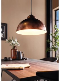 Lampadario Industriale Truro2 marrone E27 EGLO