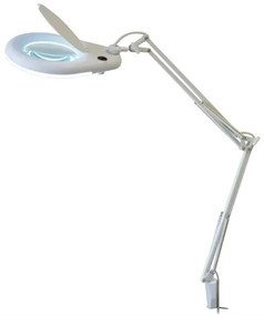 Lampada da tavolo LED con lente d'ingrandimento LED/9W/230V bianco/cromo