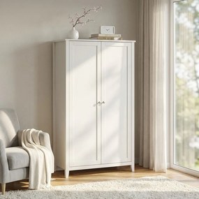 ORION - armadio due ante in legno bianco