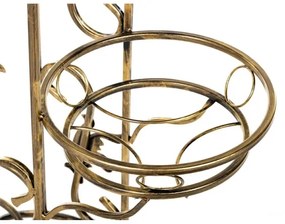 Portafiori 90x65 cm oro