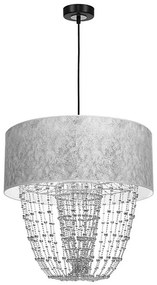 Lampadario a sospensione con filo ALMERIA 1xE27/60W/230V