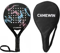 CAMEWIN RAC. PADEL GOMMA EVA SUP. FIBRA CARB. 36MM PINK