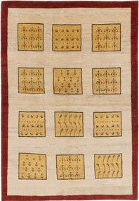 Gabbeh Tappeto 200 x 290 Beige (Iran) Annodato A Mano