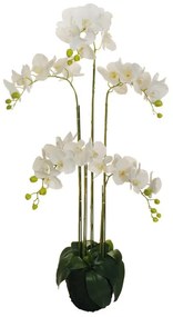 Pianta artificiale senza vaso Orchidea in Real Touch H 125