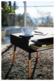 Tavolino nero, altezza 35 cm Plain - YAMAZAKI