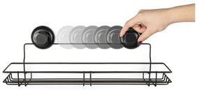 Mensola da cucina nera, 45,5 x 12 cm Bestlock - Compactor