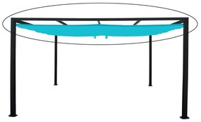 Telo di ricambio  in poliestere Panarea blu L 400 x L 284 cm