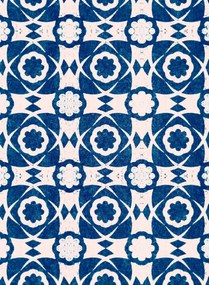 Mindthegap Carta da parati Aegean Tiles - Indigo