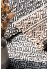 WENKO 24868100 - Tappetino da bagno SHAKI 50x80 cm beige/bianco